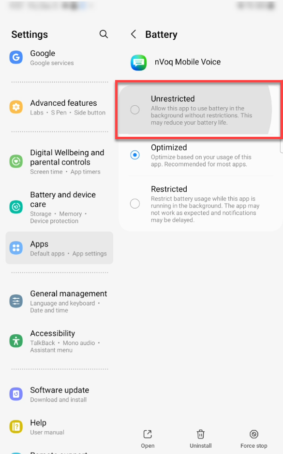 Android-Settings-Apps-nVoqMobileVoice-Battery-tap-Unrestricted