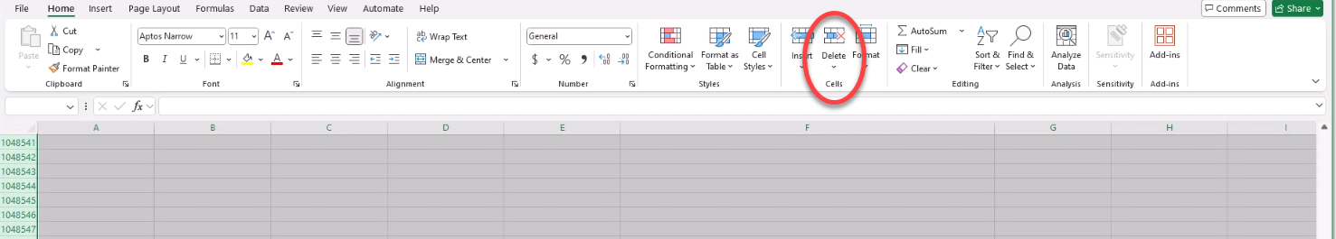 NoteAssistQA-delete-empty-rows.png