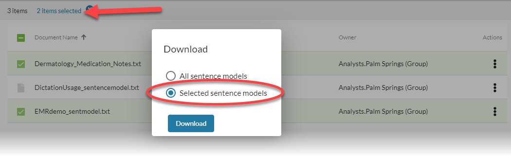 SentenceModels-download-list-selected