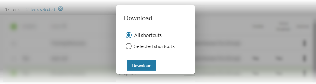Shortcuts-download-dialog