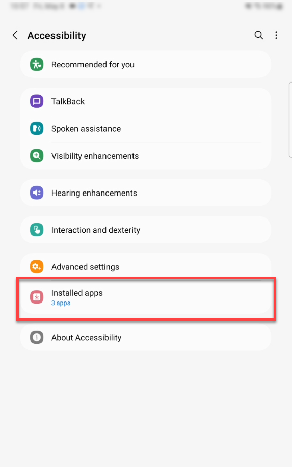 Voice-Android-nVoq EHR Sync-Accessibility-installed-apps.png