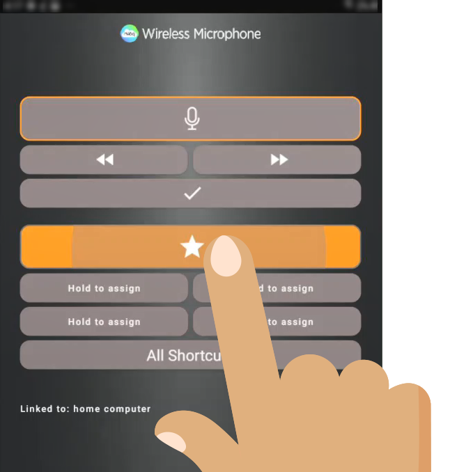 android-wmic-voice-shortcut-button-tapping