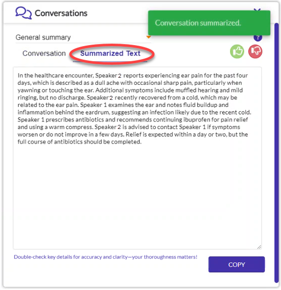 dictation-conversation-Summarized-Text-Tab-2010.png