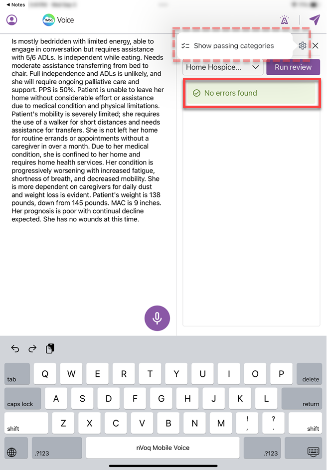 iOSMV-NoteAssist-ONLY-no-errors-found-message-2020.png
