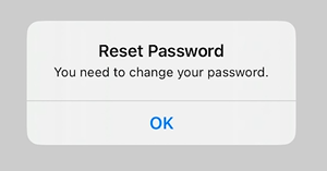iOSMV-sign-in-Reset-Password-message