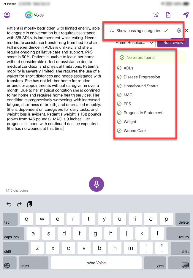 voice-iOS-NoteAssist-no-errors-found-passing-categories-cc.png