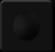 Small square black button, recessed center