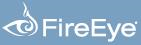 FireEye logo — stylized eye emblem with the word FireEye in white