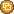 Small orange circular information icon