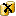 Small yellow icon with an X representing an item that is only logged and cannot be downloaded