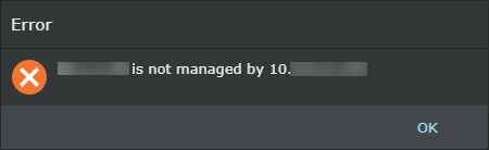 Tagging fails when the endpoint is not managed by ePO - On-prem