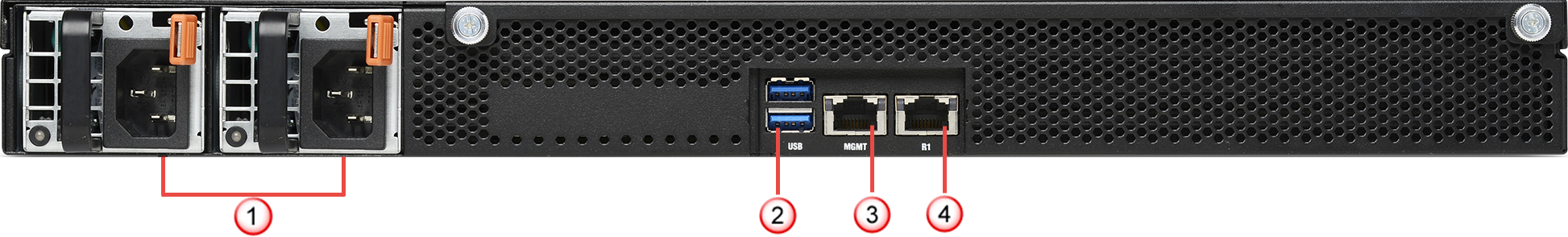 Sensor rear panel