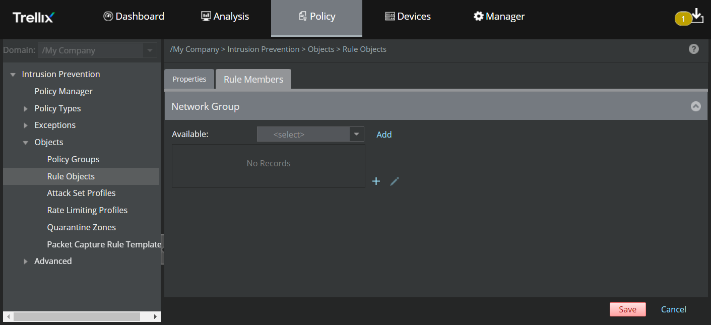 Add Rule Members
