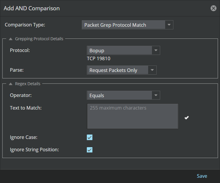 Adding comparators