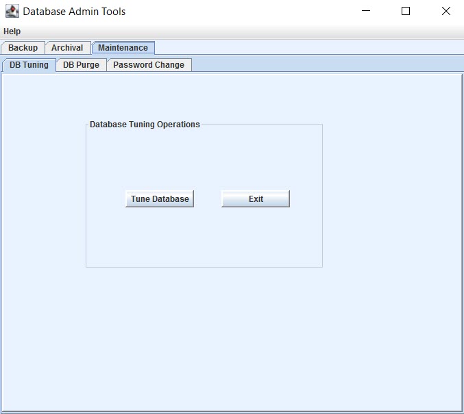 Database Admin Tools - DB Tuning