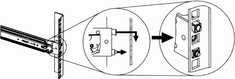 Slide rail installation