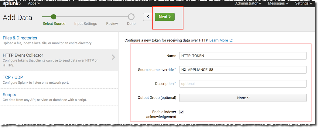 NX_SplunkConfigureToken_scap.png