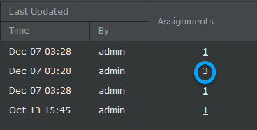 Assignments