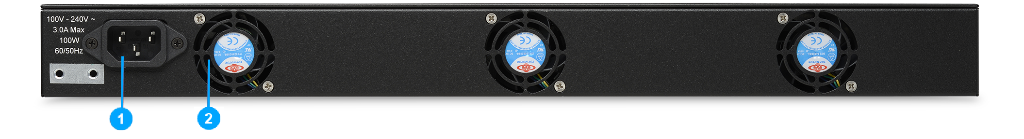 Sensor rear panel