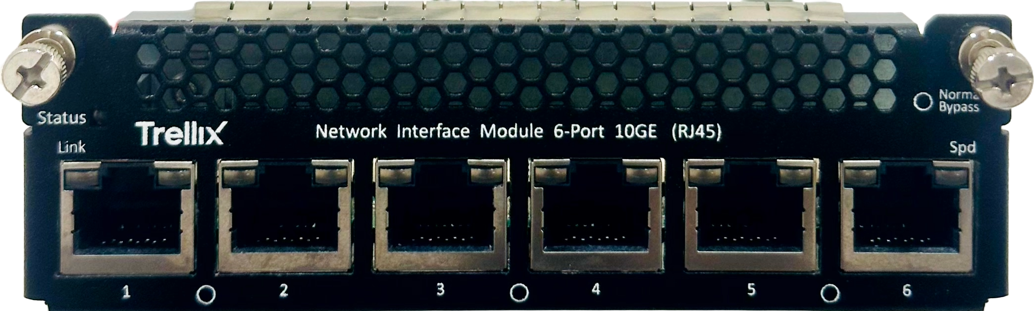 6-port RJ-45 10/1 Gigabit with internal fail-open interface module