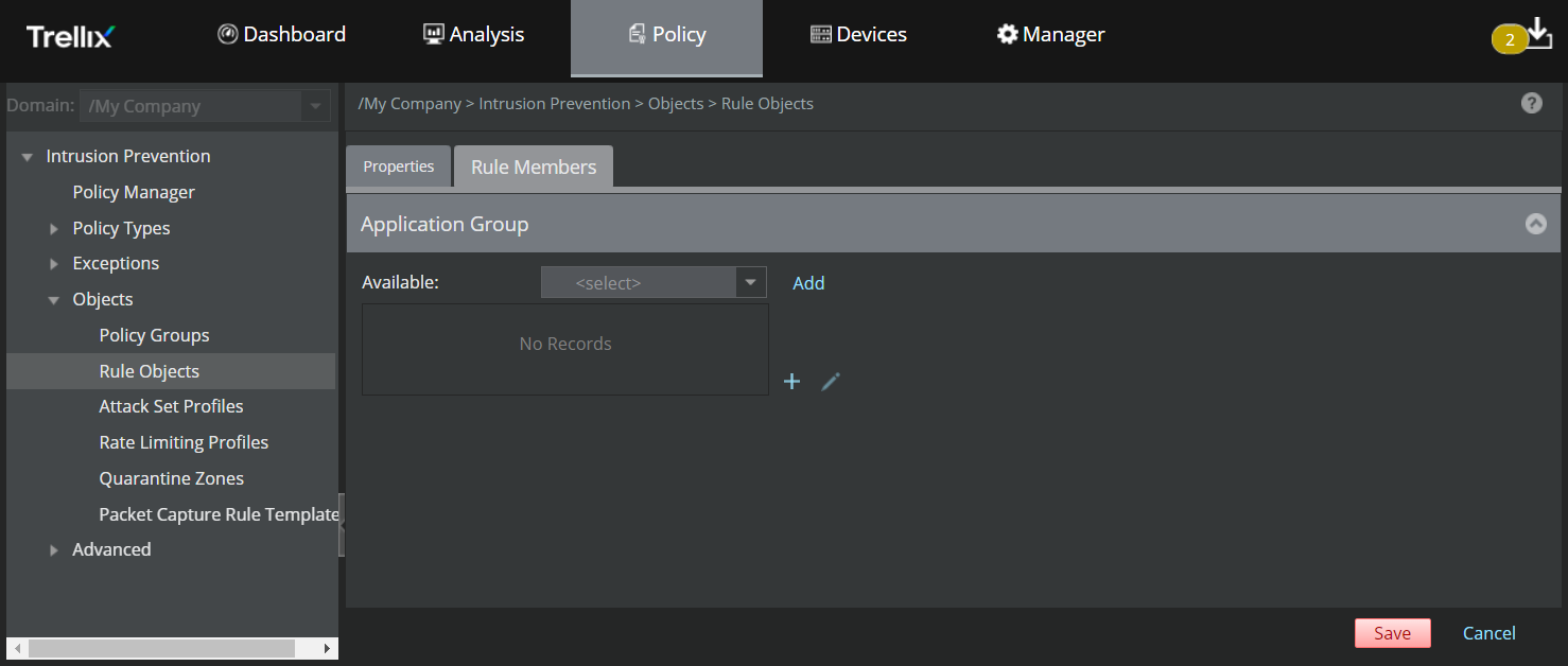 Add Rule Members