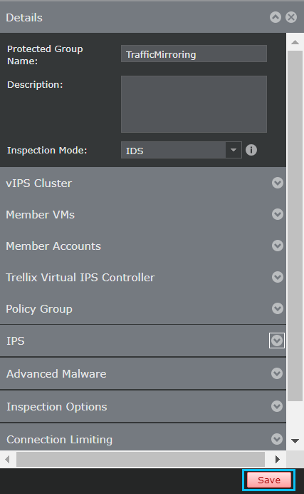 Details panel