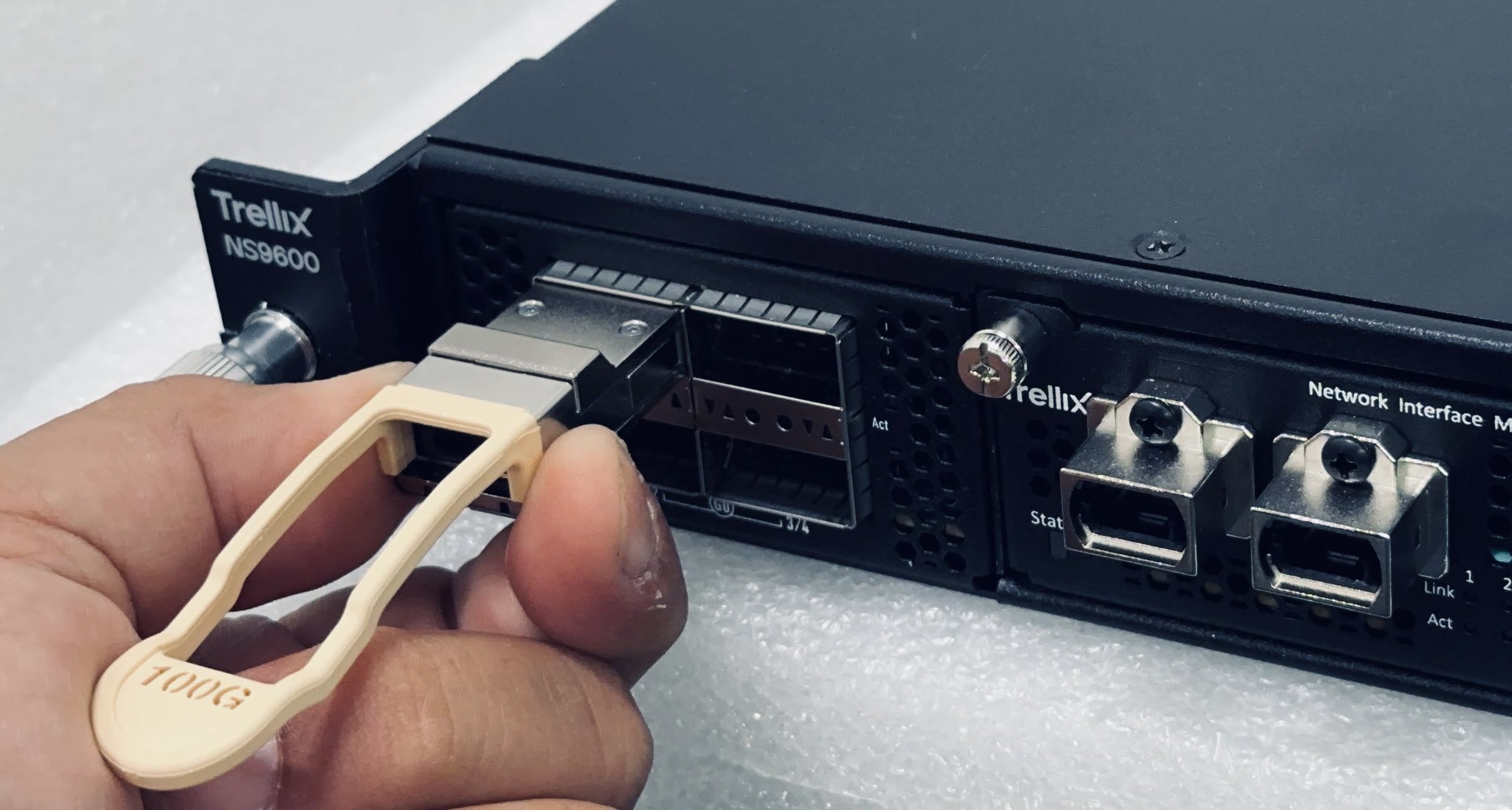 Install a transceiver module