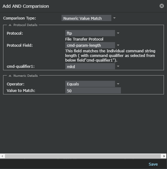 Numeric Value Match