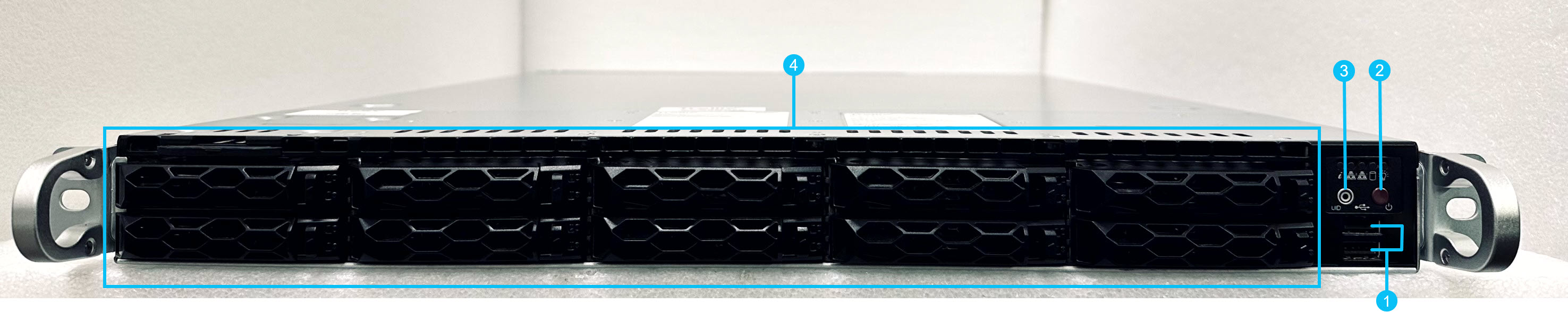 Manager Appliance Front Panel