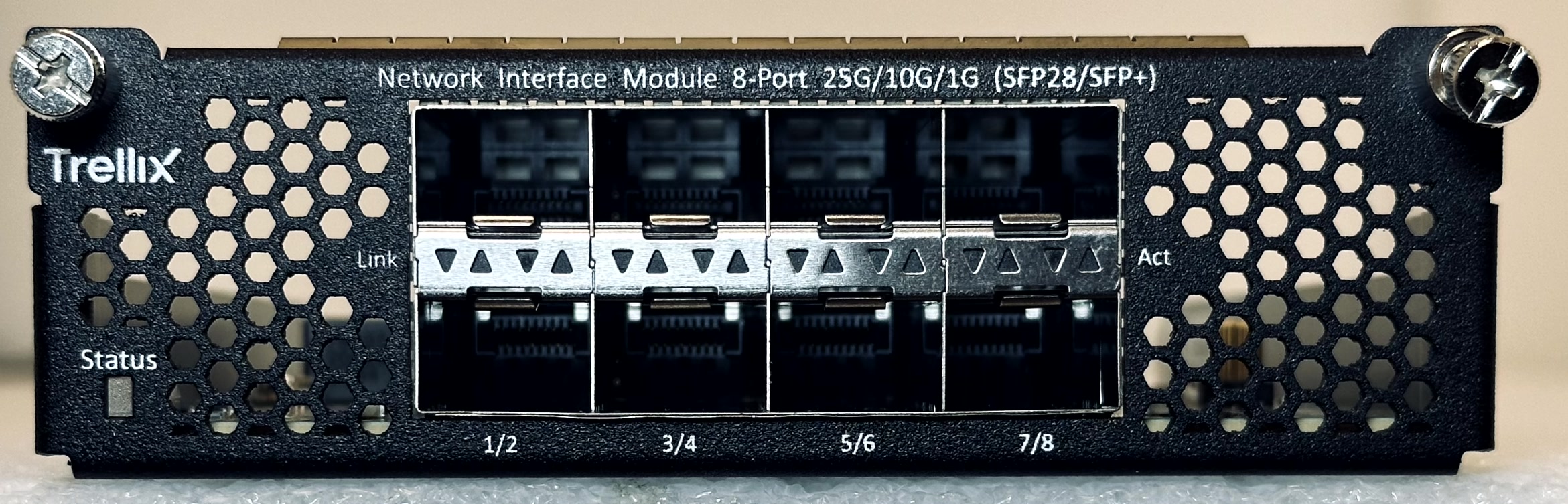 8-port SFP28/SFP+/SFP 25/10/1 Gigabit &nbsp;interface module