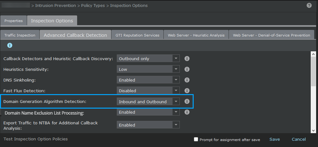 DGA detection