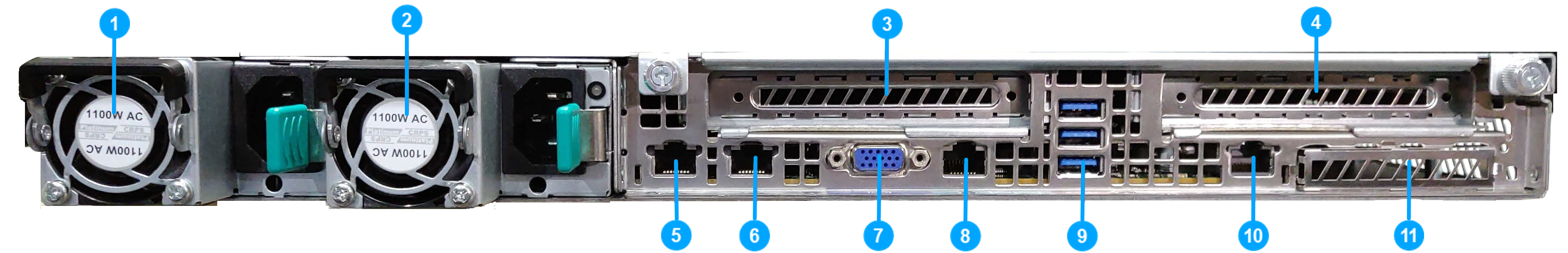 Manager Appliance Back Panel