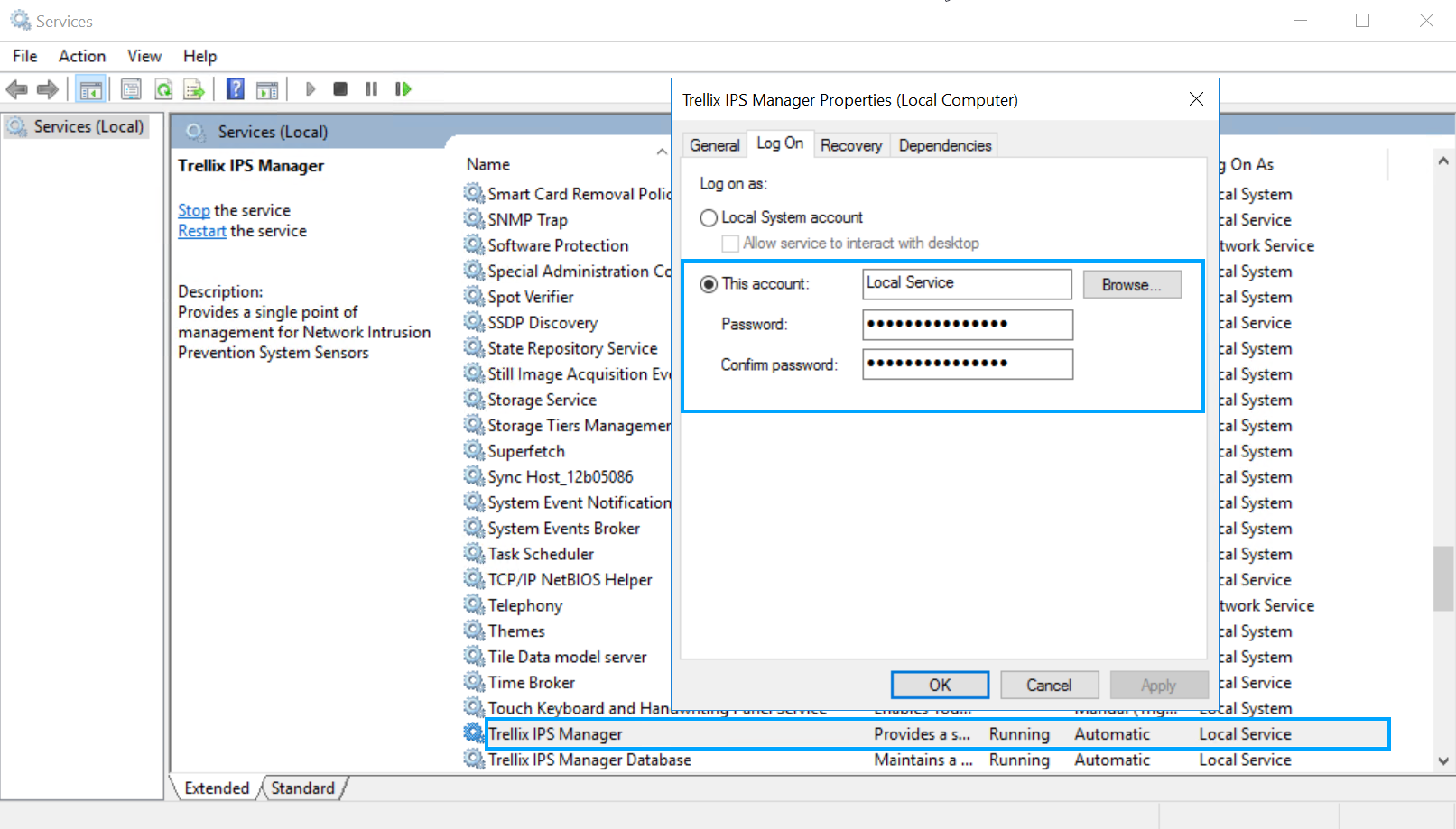 Check user permissions