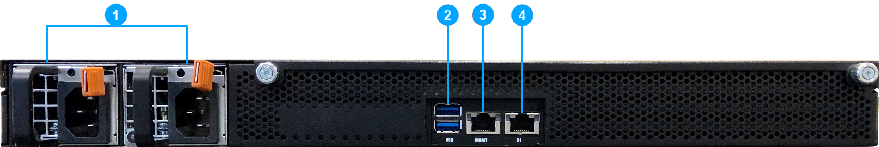 Sensor rear panel
