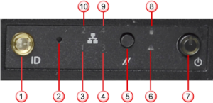 ATD-3000 and ATD-6000 front panel