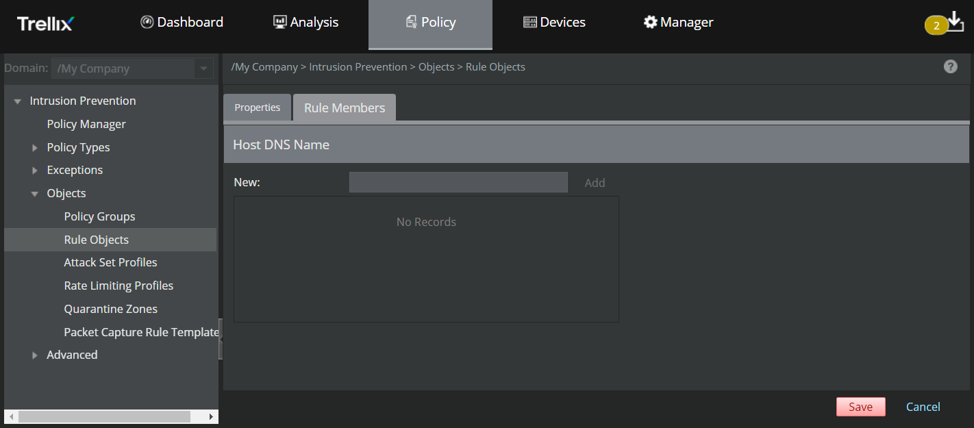 Add Rule Members