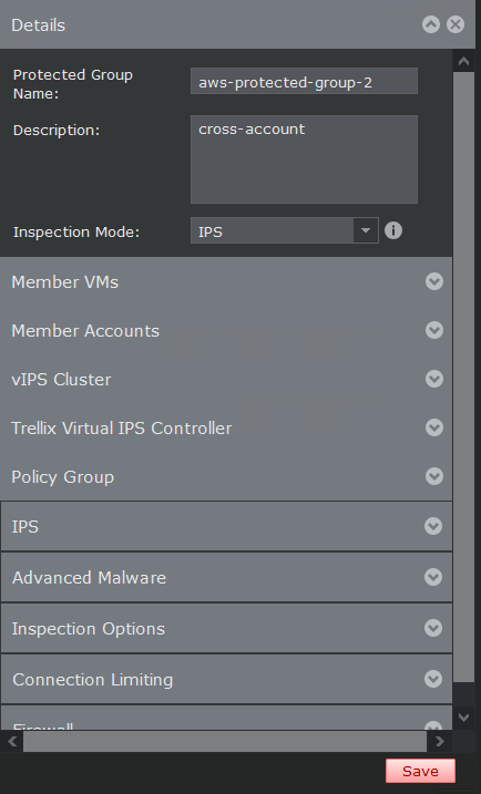 Details panel