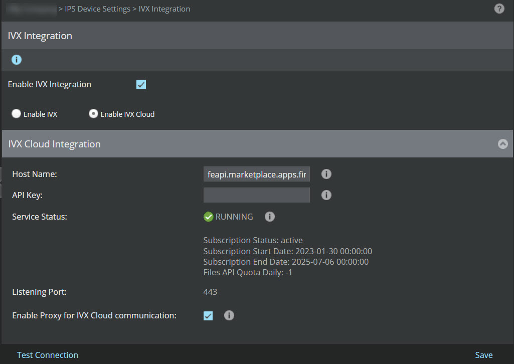 IVX Cloud integrated at domain level