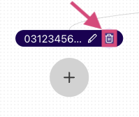 Deleting a conditional leg in Branch workflow step