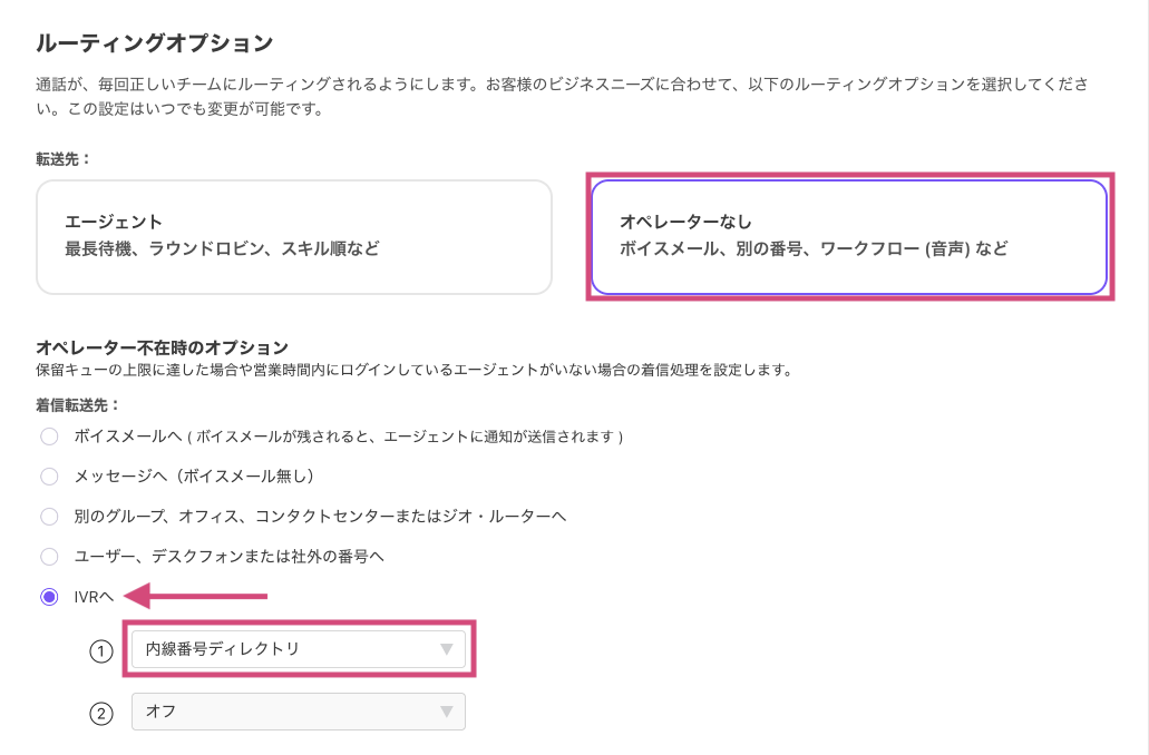 Routing calls to a dial-by-extension directory