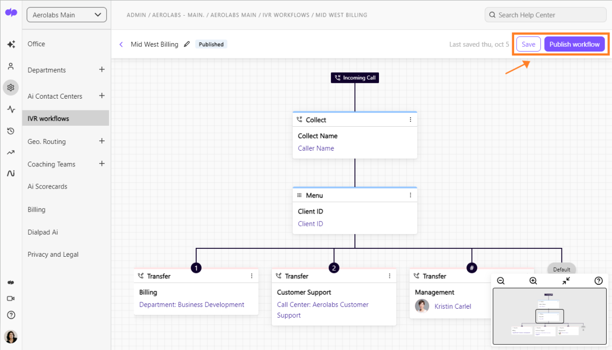 IVR Workflows - Early Adopter Program