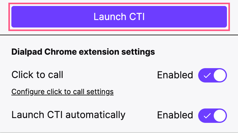 CTI-settings-popup