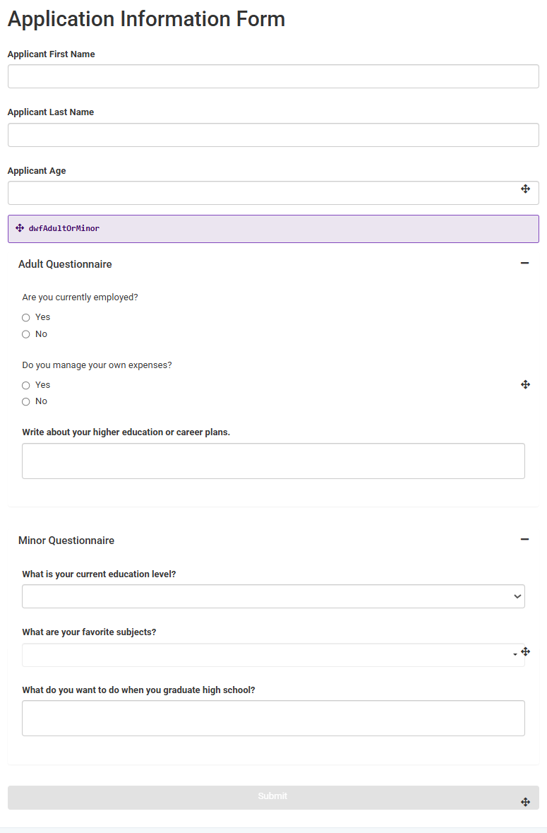 A static image displaying the module in the Classic Designer.