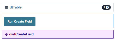 A static image displaying the configuration of the module in the UDesigner.