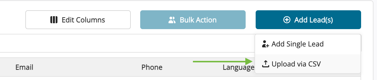 How to Upload a CSV File