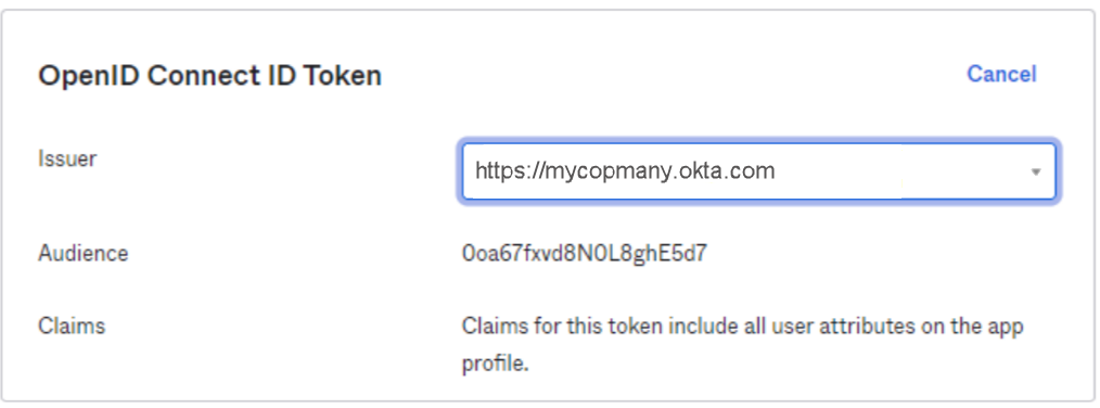 Okta_openID_connect_token