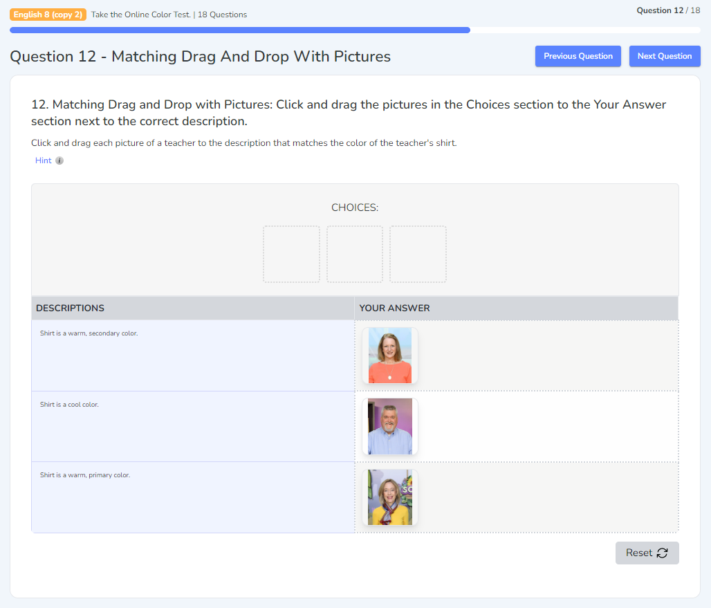 A screenshot of a quiz  Description automatically generated with medium confidence