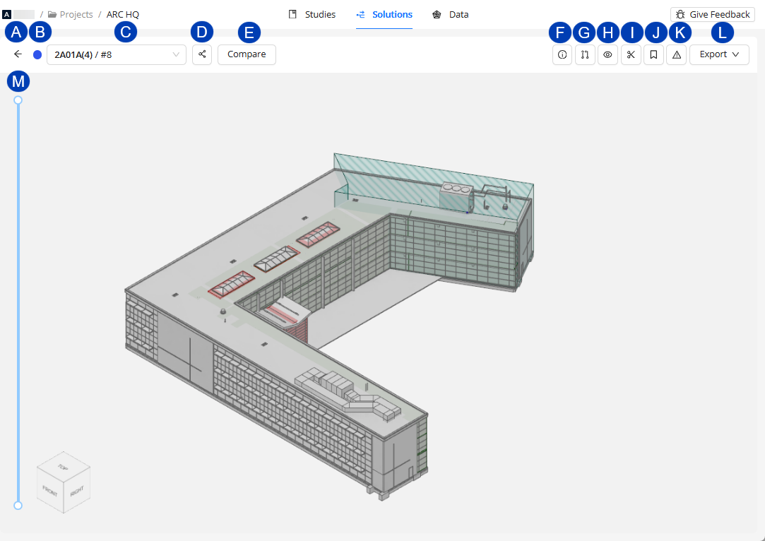 Navigating the 3D Solution Viewer