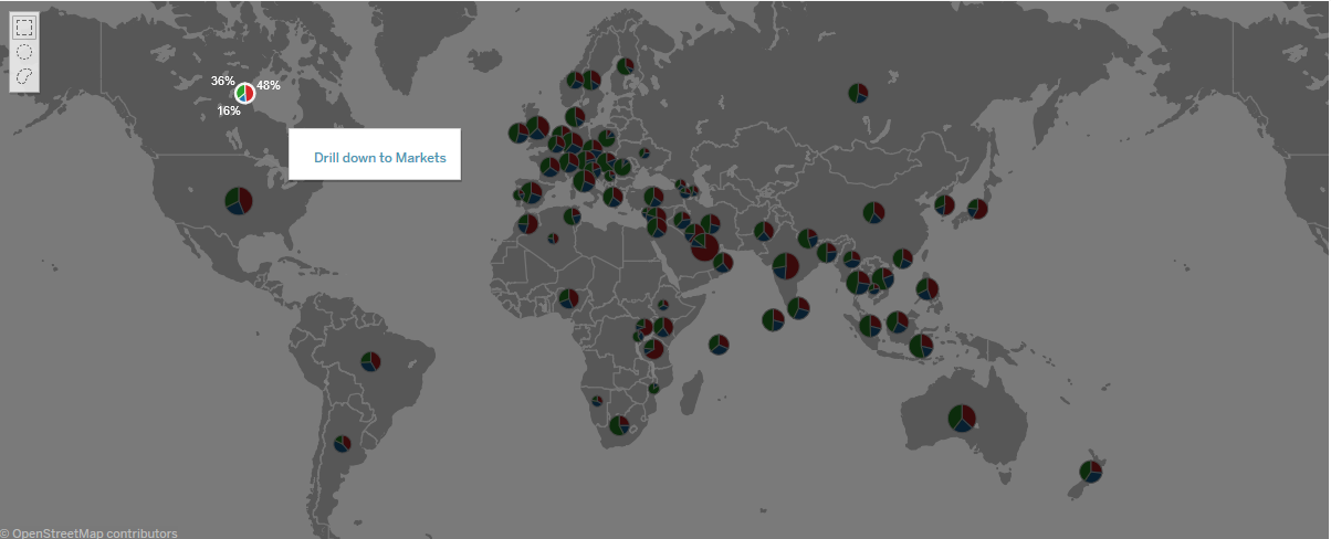 Network Notification Map Network Position