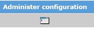 The Administer Configuration icon